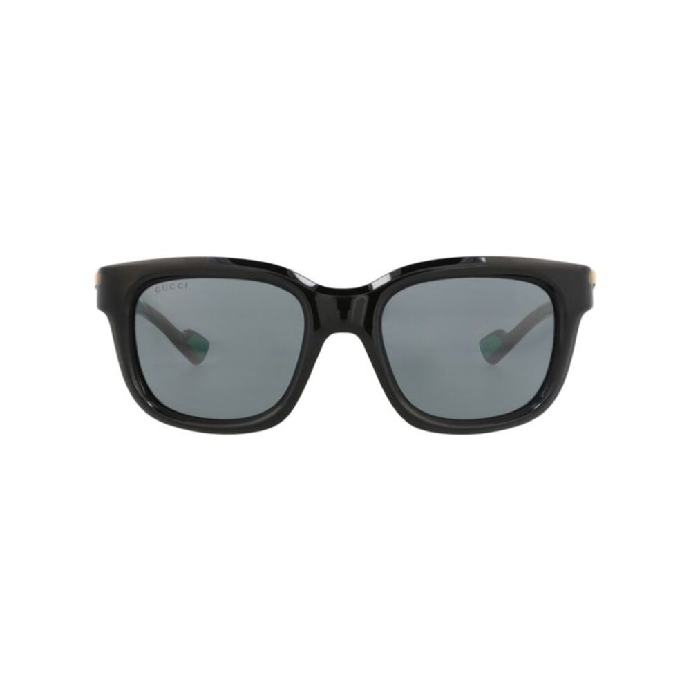 Gucci Square-Frame Injection Sunglasses Black Mens